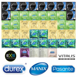 Luxusní Delay Mix balíček - 44 kondomů pro dlouhé milování
