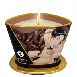 Shunga Libido Massage Candle Intoxicating Chocolate - masážní svíčka 170ml