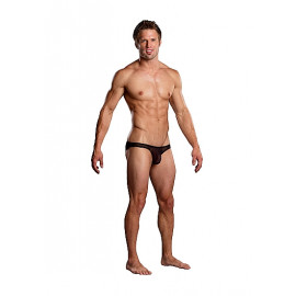 Male Power Pouch Bikini Černá