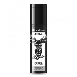 Black Hole Relax Silicone Base Gel Extra Anal Dilation 40ml