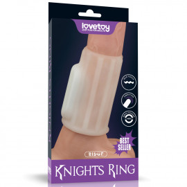 LoveToy Vibrating Ridge Knights Ring