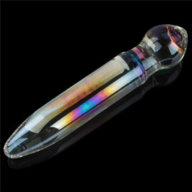 LoveToy Twilight Gleam Glass Dildo Prism Glass