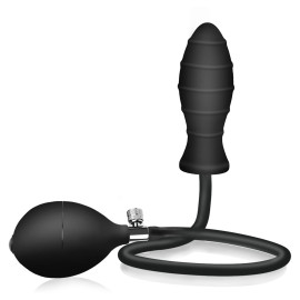 SuperLove Fill Me Up Inflatable Anal Plug Black
