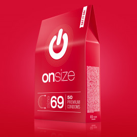 Onsize 69 Premium Condoms 50 pack