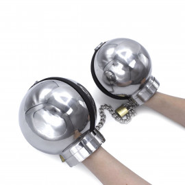 Kiotos Closed Handcuff Stainless Steel Globes