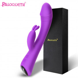 Paloqueth G-Spot Rabbit Vibrator Purple