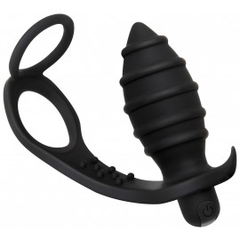 Zero Tolerance Rechargeable Cock Ring & Anal Vibe