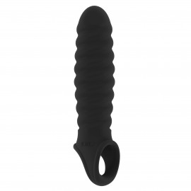 Sono No.32 Stretchy Penis Extension - Návlek na penis Černá