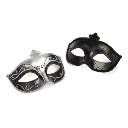 Fifty Shades of Grey Masquerade Mask Twin Pack - Sada dvou luxusních masek na oči