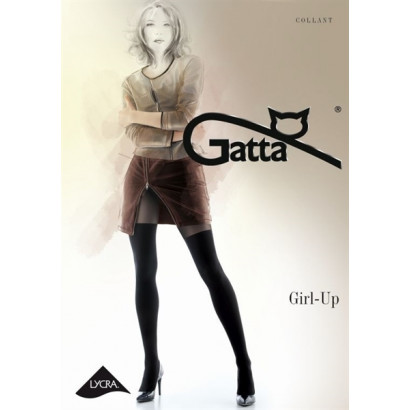 Gatta Girl-Up 25 - Punčochové kalhoty Nero