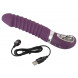 Sweet Smile Warming Soft Vibrator Purple