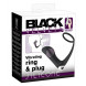 Black Velvets Vibrating Ring & Plug 595853 Black