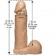 Doc Johnson Vac-U-Lock Realistic Cock 8 Inch - Luxusní realistické dildo 21cm Tělová
