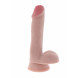 ToyJoy Get Real Dual Density Dildo 6 Inch with Balls
