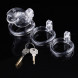 Brutus Shark Cage Chastity Cage Clear