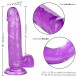 California Exotics Size Queen Dildo 6 Inch Purple