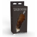 Taboom Foxtail Buttplug Silver