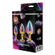 Dream Toys Gleaming Love Plug Multicolour Set