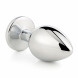 Dream Toys Gleaming Love Plug Silver Large