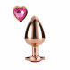Dream Toys Gleaming Love Plug Rose Gold Small