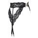 Cottelli Lace Suspender Belt with Heart 2340542 Black