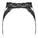 Cottelli Lace Suspender Belt with Heart 2340542 Black