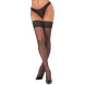 Cottelli Hold-up Stockings with 8cm Lace 2520699 Black