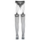 Cottelli Suspender String with Stockings 2530309 Black