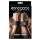 NS Novelties Renegade Wrist Cuffs Černá