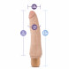 Blush Dr. Skin Cock Vibe 7 8.5 Inch Vibrating Cock Beige
