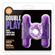 Blush Play with Me Double Play Cockring Purple