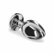 Playhouse Weighted Steel Butt Plug S Silver