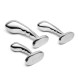 b-Vibe Stainless Steel P Spot Training Set Silver