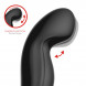 Action Convo Tapping and Finger Wiggle Prostate Massager Black