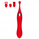 InToYou Onax Double Pulse Stimulator with Strong Vibrating Tip Red