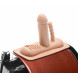 Lovebotz Double Penetration Attachment for Saddle Sex Machine Flesh