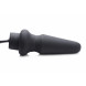 Master Series Ass-Pand Large Inflatable Silicone Anal Plug Black
