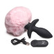 Tailz Moving & Vibrating Bunny Tail Anal Plug with Remote Pink