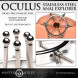Master Series Oculus Stainless Steel Anal Explorer Silver