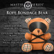 Master Series Rope Teddy Bear Plush Brown