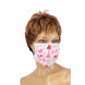 Passion Face Mask Cotton Cover 40 Hearts - Bavlněná rouška