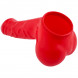 Toylie Latex Penis Sleeve Danny 11,5cm Red
