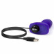 b-Vibe Rimming Petite Remote Control Plug Purple