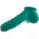 Toylie Latex Penis Sleeve Cucumber 13cm Green