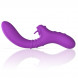 Intense Harry Vibrator Flexible with Purple Tongue Purple