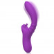 Intense Harry Vibrator Flexible with Purple Tongue Purple