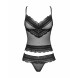 Obsessive Ivannes Top & Thong Black