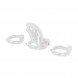 Kiotos Plastic Chastity Cage Clear