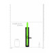 Ouch! Glow in the Dark Ankle cuffs