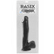 Pipedream Basix Rubber Works 12" Suction Cup Dong - Dildo 30cm Černá